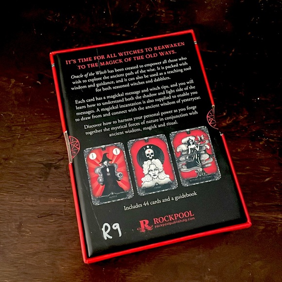 Oracle Of The Witch Tarot Cards And Guidebook - Picture 2 of 6